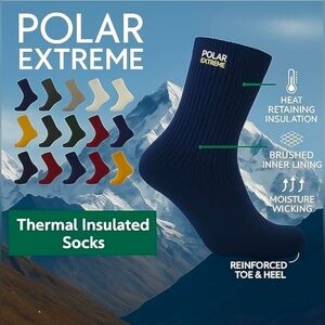 Polar Extreme 5-9 Women's Thermal Socks